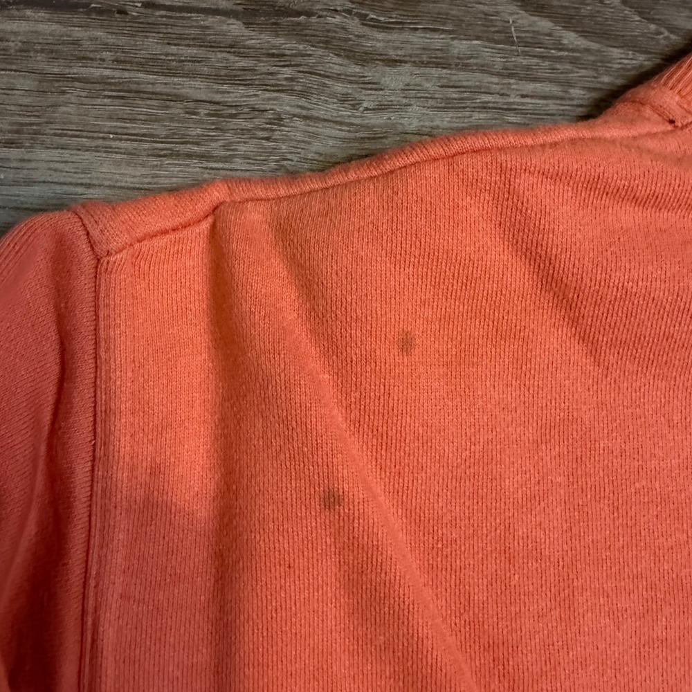 Vintage Reebok Mythology Graphic Crewneck Sweatshirt Orange Mens Small 90s Rare - Picture 6 of 6